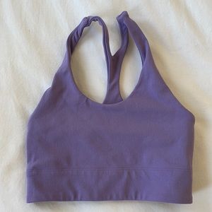 Fabletics purple sports bra